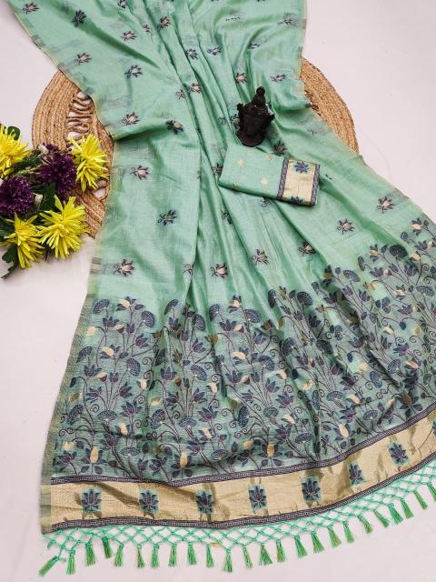 Vastrangan lotus mul cotton saree surat